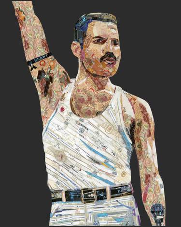 Freddie Mercury cigar band collage thumb