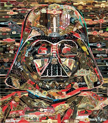 Darth Vader cigar band collage thumb