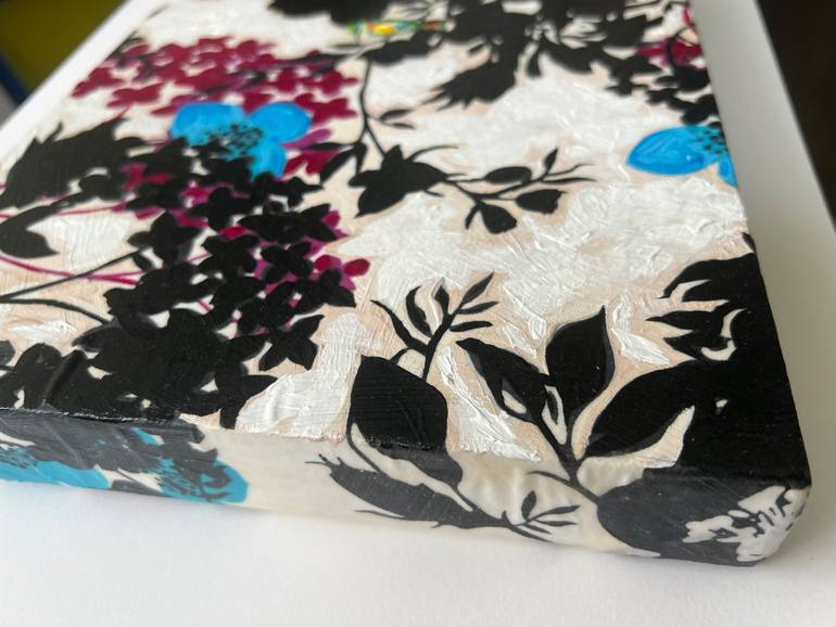 Original Documentary Botanic Mixed Media by Bobbie Rich