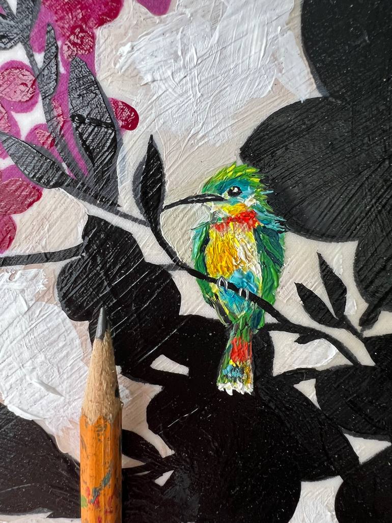 Original Documentary Botanic Mixed Media by Bobbie Rich