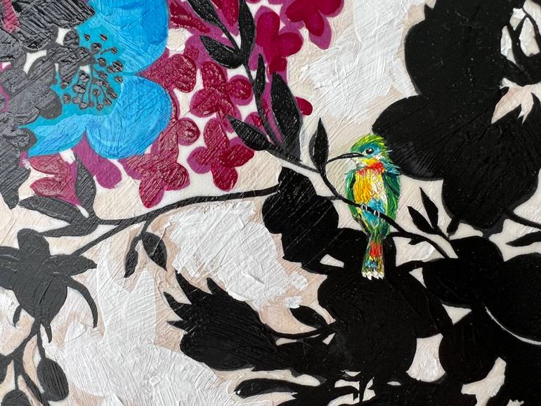 Original Documentary Botanic Mixed Media by Bobbie Rich