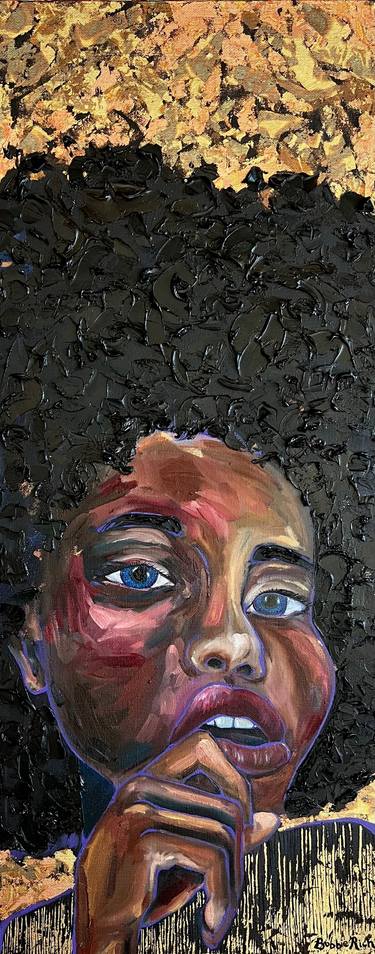 Original Art Deco Women Paintings by Bobbie Rich