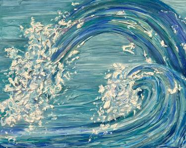 Original Expressionism Water Paintings by Bobbie Rich