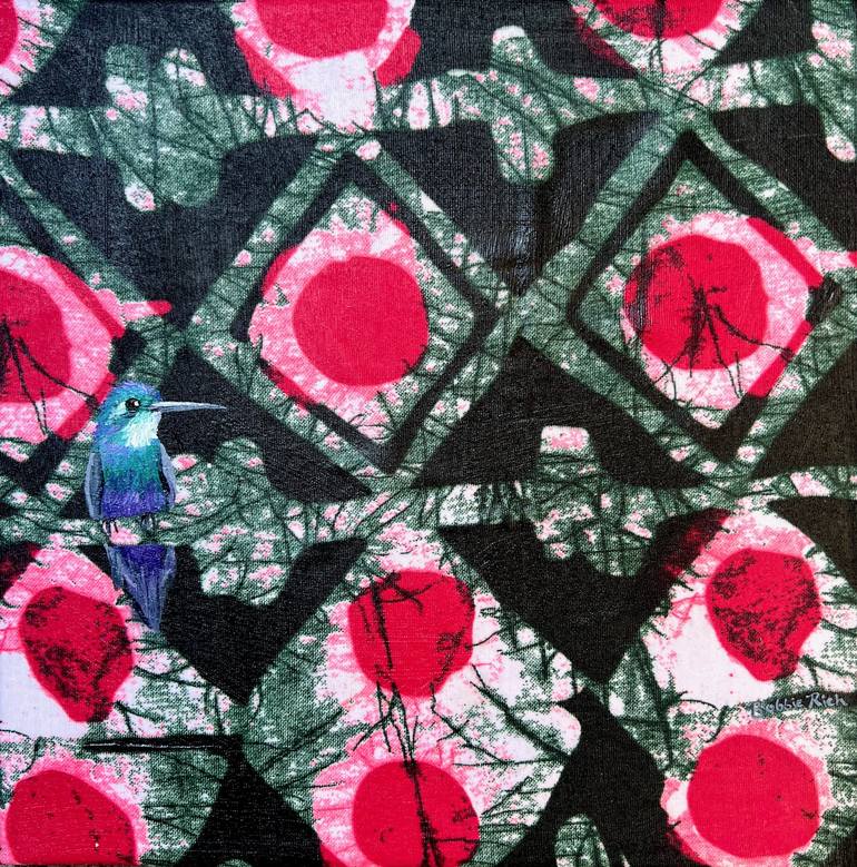 Print of Surrealism Nature Mixed Media by Bobbie Rich