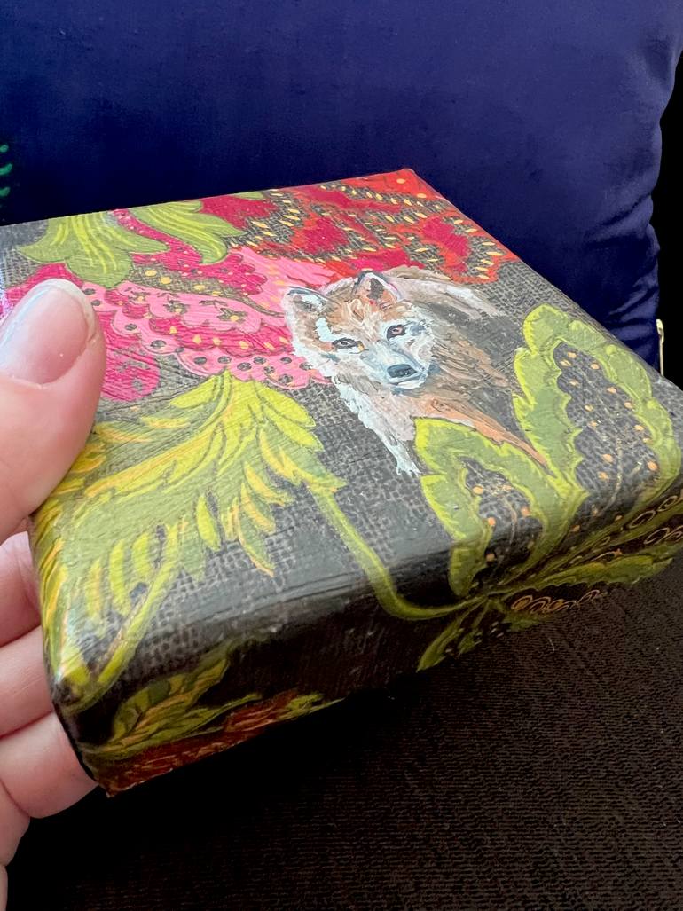 Original Realism Animal Mixed Media by Bobbie Rich