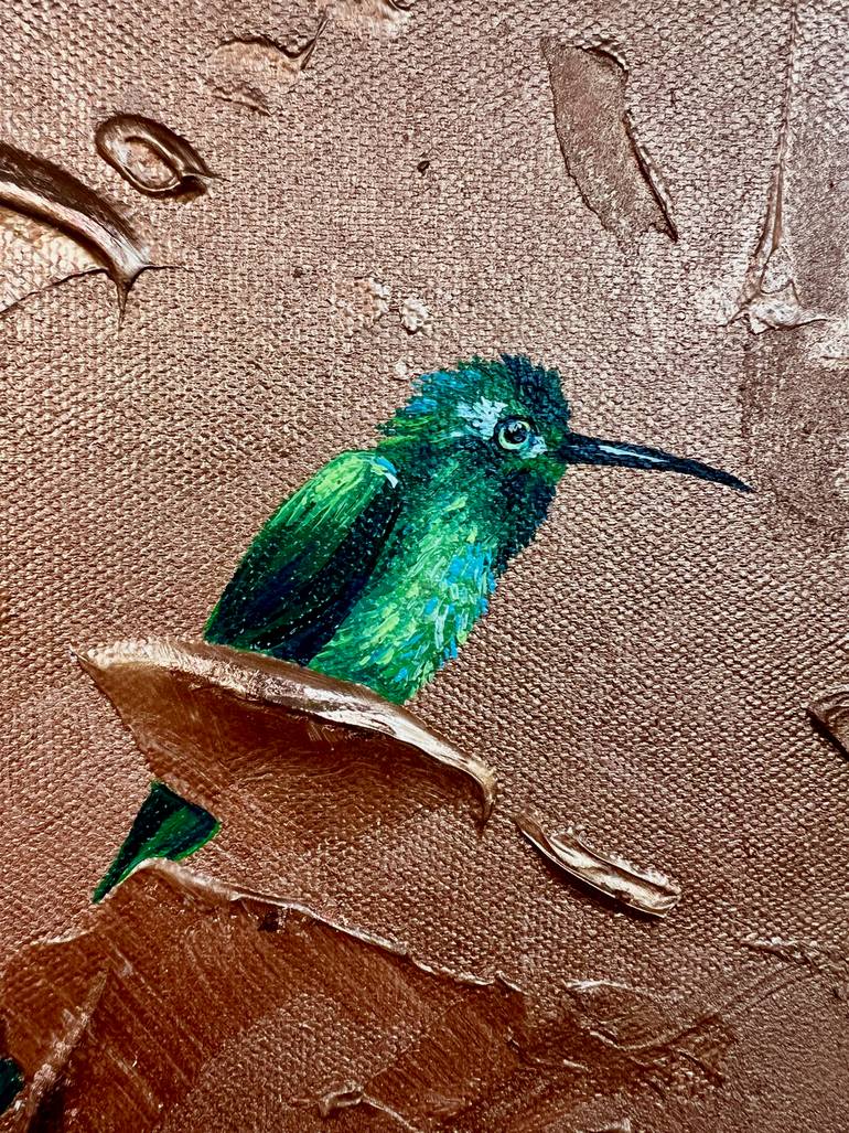 Original Surrealism Nature Mixed Media by Bobbie Rich