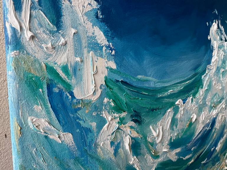 Original Impressionism Water Painting by Bobbie Rich