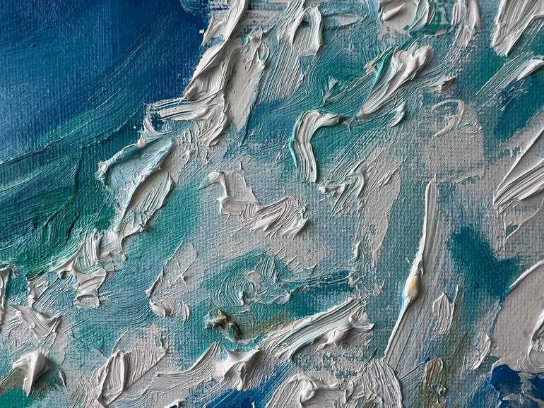 Original Impressionism Water Painting by Bobbie Rich