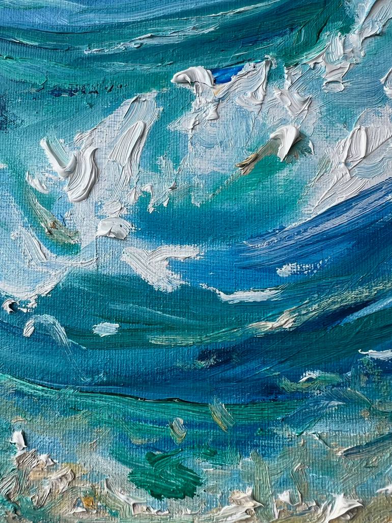 Original Impressionism Water Painting by Bobbie Rich