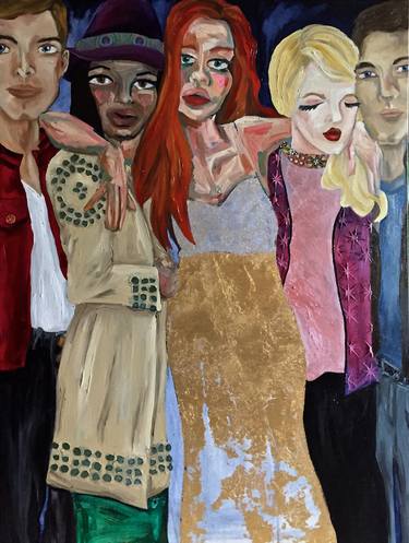 Print of Figurative Fashion Paintings by Bobbie Rich