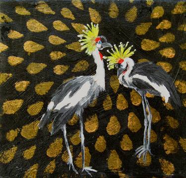 Print of Fine Art Animal Paintings by Bobbie Rich