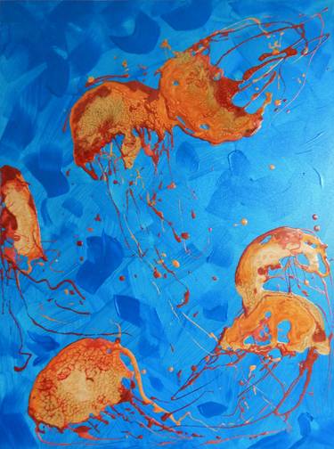 Original Abstract Nature Paintings by Bobbie Rich