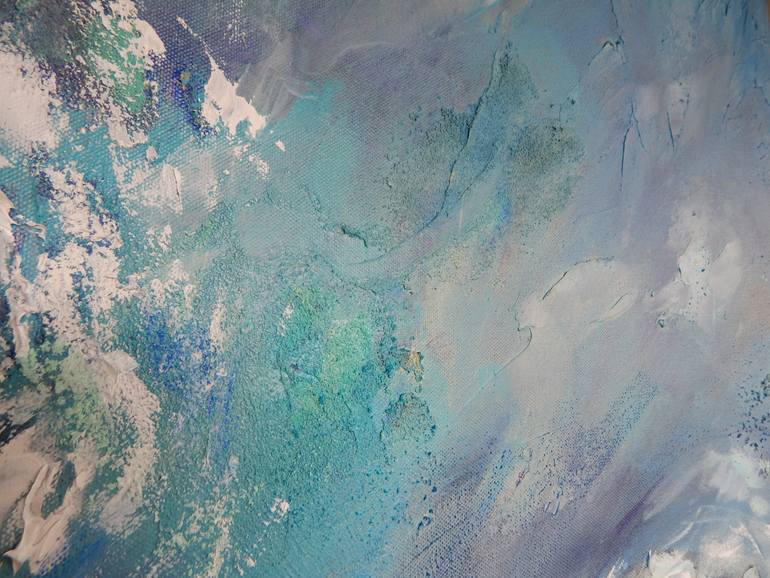 Original Abstract Water Painting by Bobbie Rich