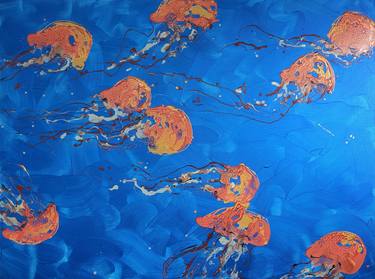 Print of Water Paintings by Bobbie Rich