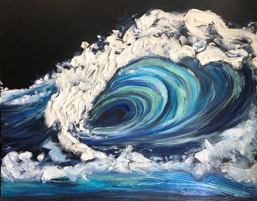 Original Documentary Seascape Paintings by Bobbie Rich