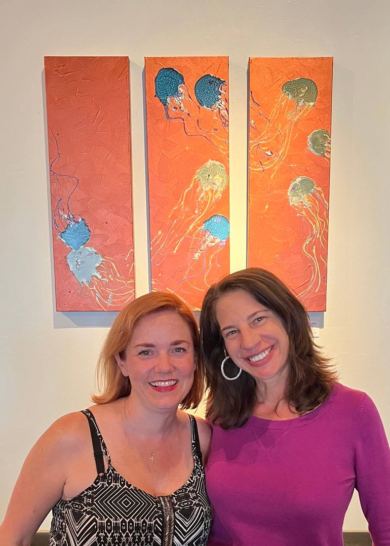 Original Documentary Abstract Painting by Bobbie Rich