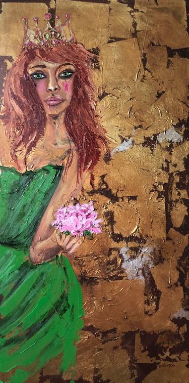 Original Figurative Women Paintings by Bobbie Rich