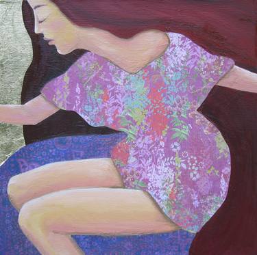 Print of Figurative Women Paintings by Bobbie Rich