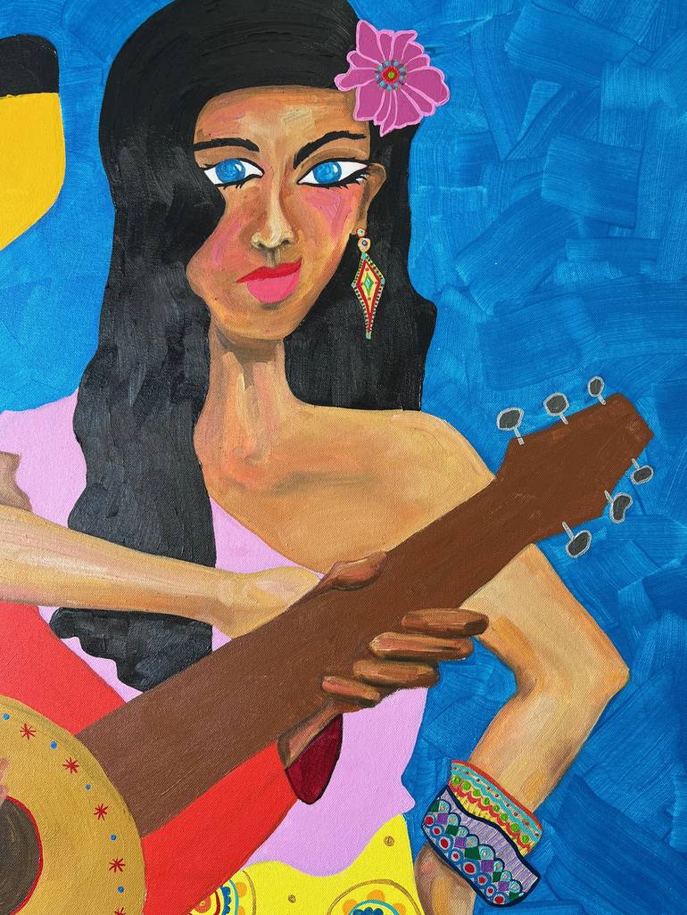 Original Pop Art Pop Culture/Celebrity Painting by Bobbie Rich