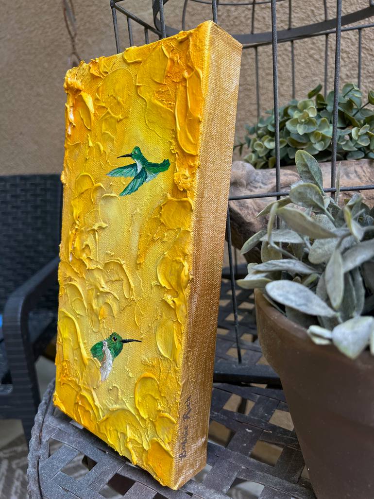 Original Documentary Animal Painting by Bobbie Rich