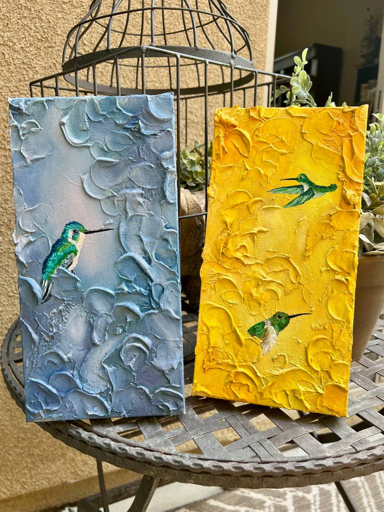 Original Documentary Animal Painting by Bobbie Rich