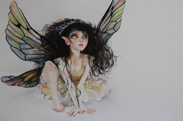 mythical creatures fairies sketches