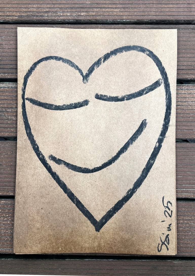 Original Abstract Expressionism Abstract Drawing by Simona Stoicescu