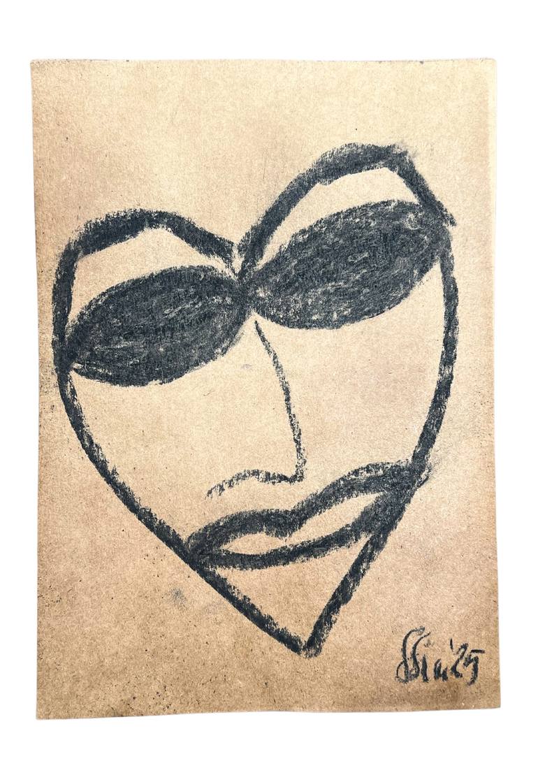 Original Abstract Expressionism Abstract Drawing by Simona Stoicescu