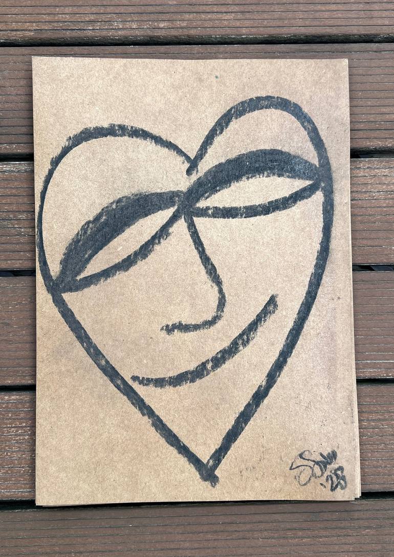 Original Abstract Expressionism Abstract Drawing by Simona Stoicescu