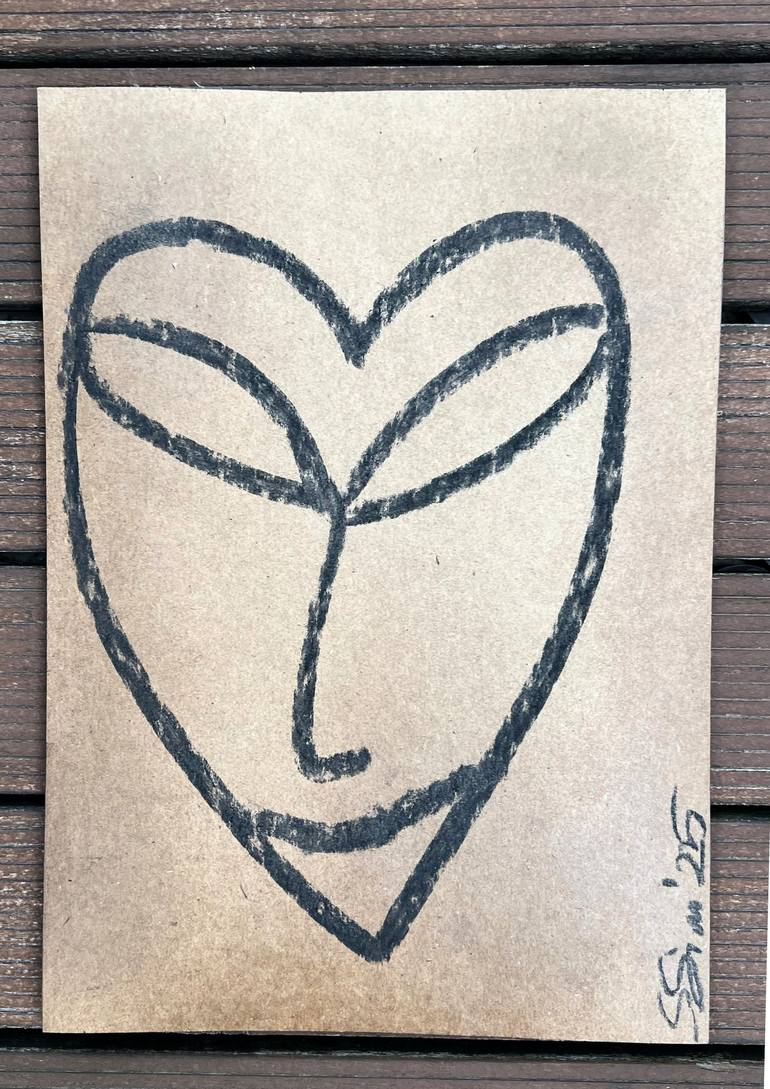 Original Abstract Expressionism Abstract Drawing by Simona Stoicescu