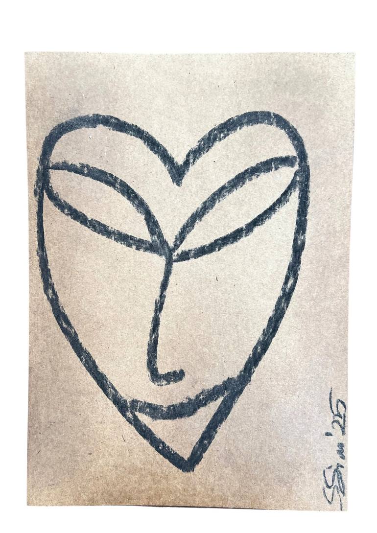 Original Abstract Expressionism Abstract Drawing by Simona Stoicescu