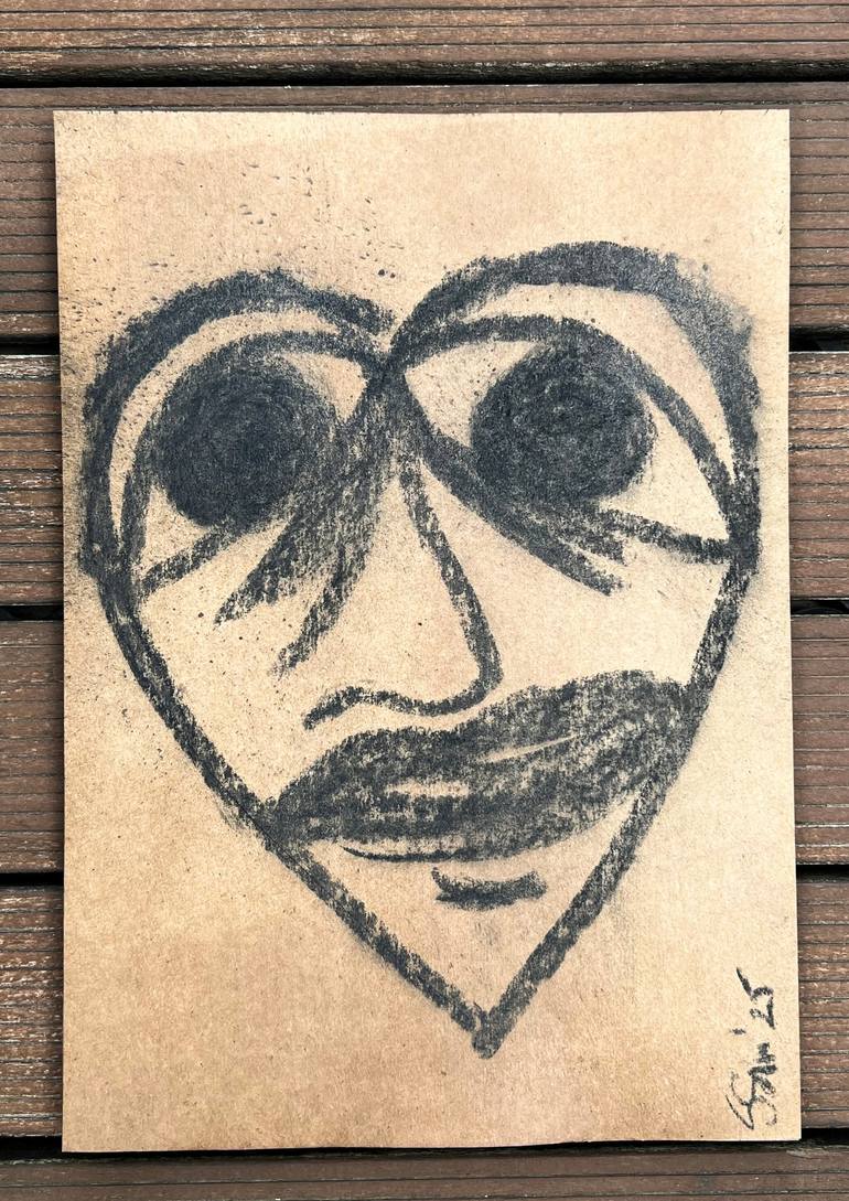 Original Abstract Expressionism Abstract Drawing by Simona Stoicescu