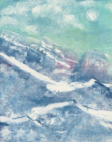 Print of Abstract Landscape Printmaking by Marta Nowicka
