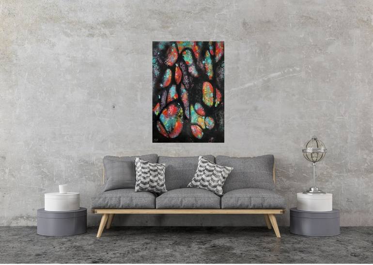 Original Abstract Painting by Marta Nowicka
