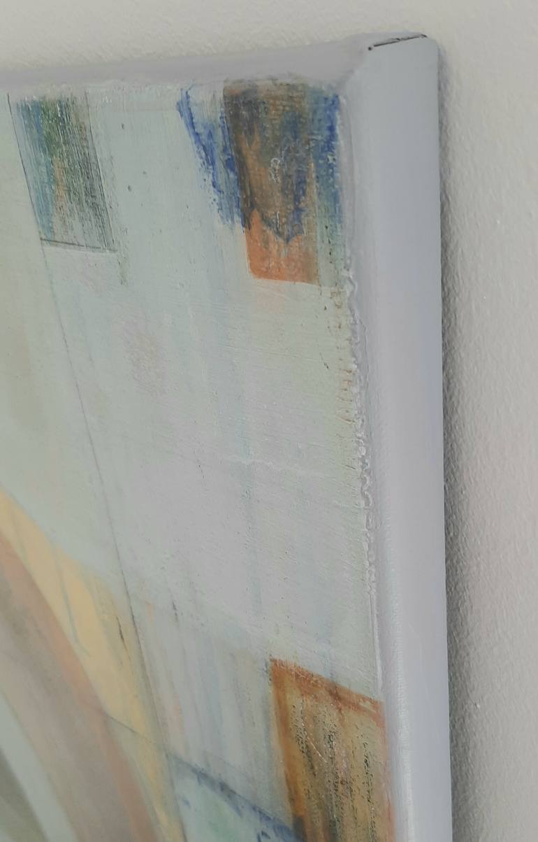 Original Abstract Expressionism Abstract Painting by Marta Nowicka