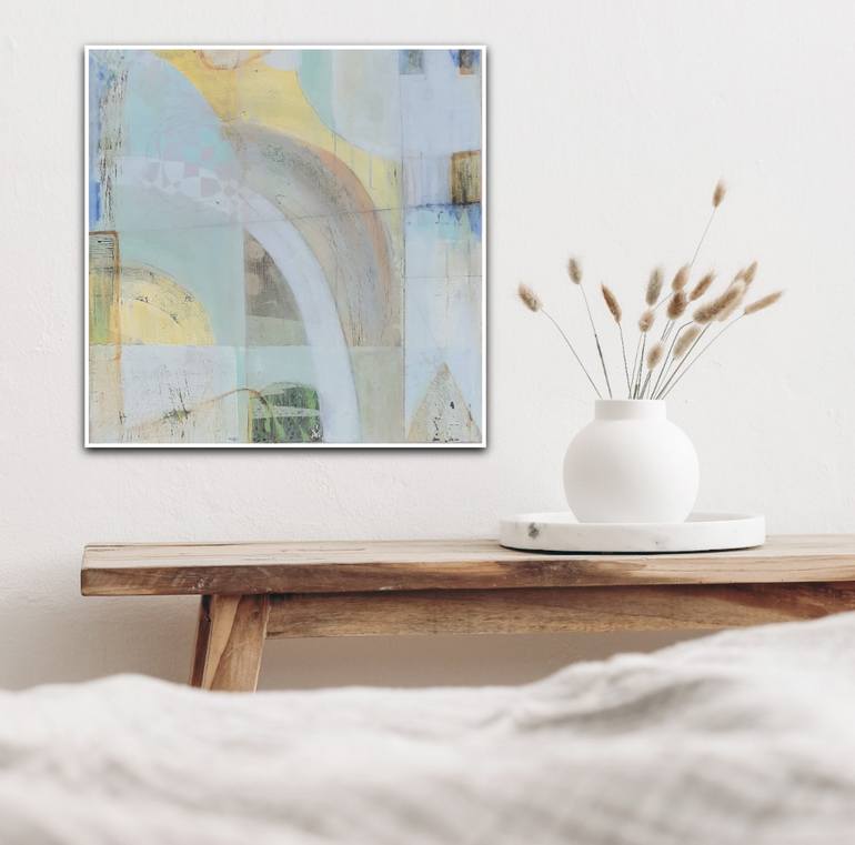 Original Abstract Expressionism Abstract Painting by Marta Nowicka