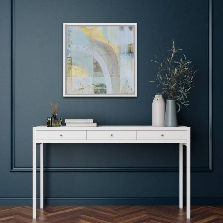 Original Abstract Expressionism Abstract Painting by Marta Nowicka