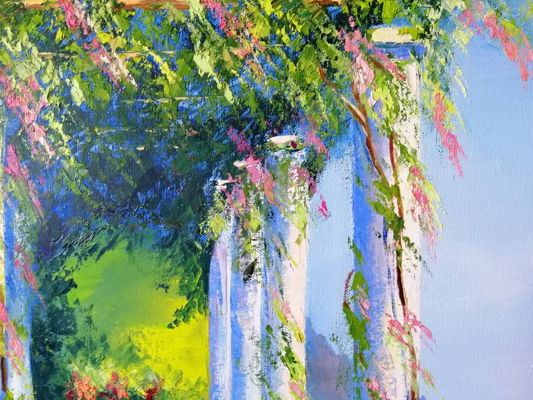 Original Impressionism Landscape Painting by Olha Yefimova