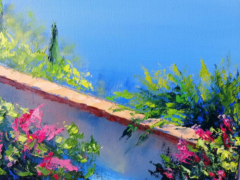 Original Impressionism Landscape Painting by Olha Yefimova