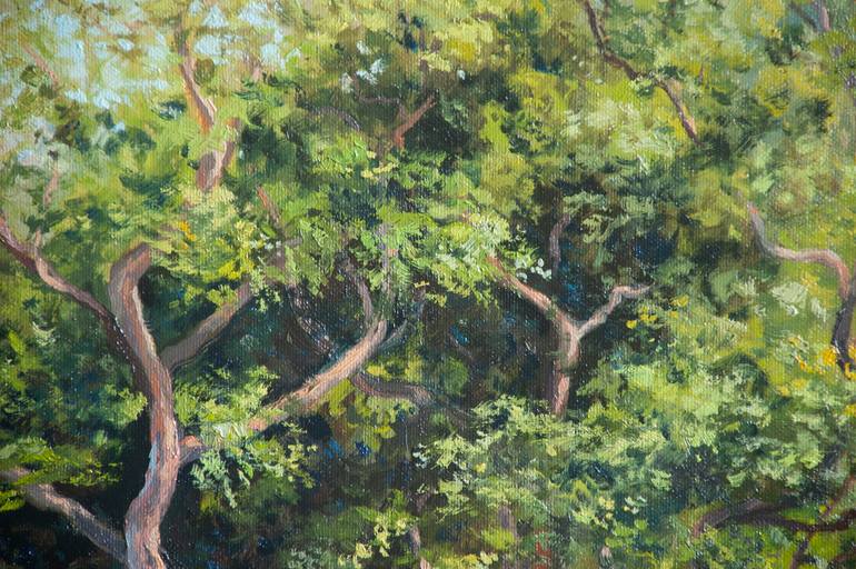 Original Impressionism Landscape Painting by Olha Yefimova