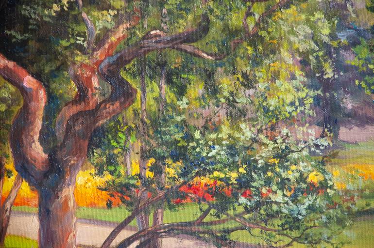 Original Impressionism Landscape Painting by Olha Yefimova