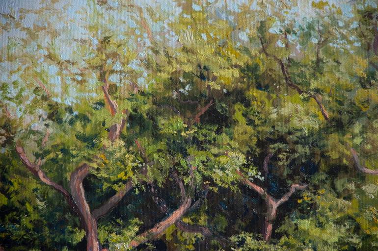 Original Impressionism Landscape Painting by Olha Yefimova