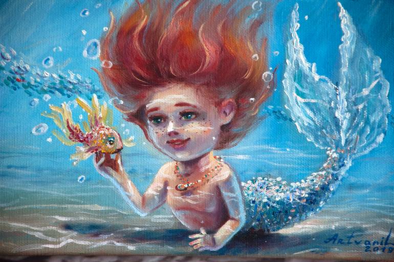 Original Illustration Fantasy Painting by Olha Yefimova