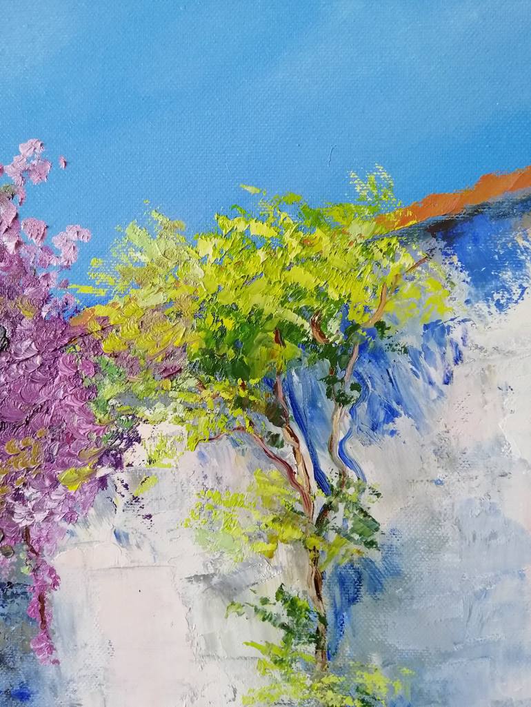 Original painting, original deals oil, spring landscape ,, Ukrainian original fine art, impressionist landscape