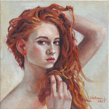 Original Fine Art Women Paintings by Olha Yefimova