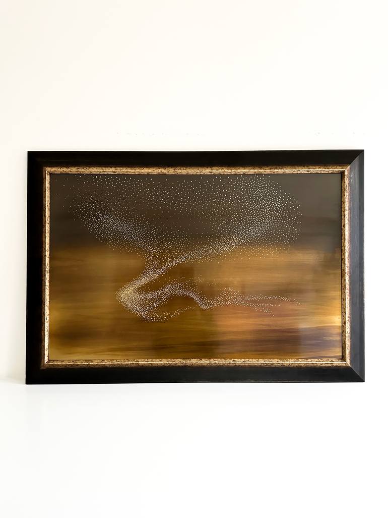 Original Fractal Abstract Sculpture by Anna Krzyzowska