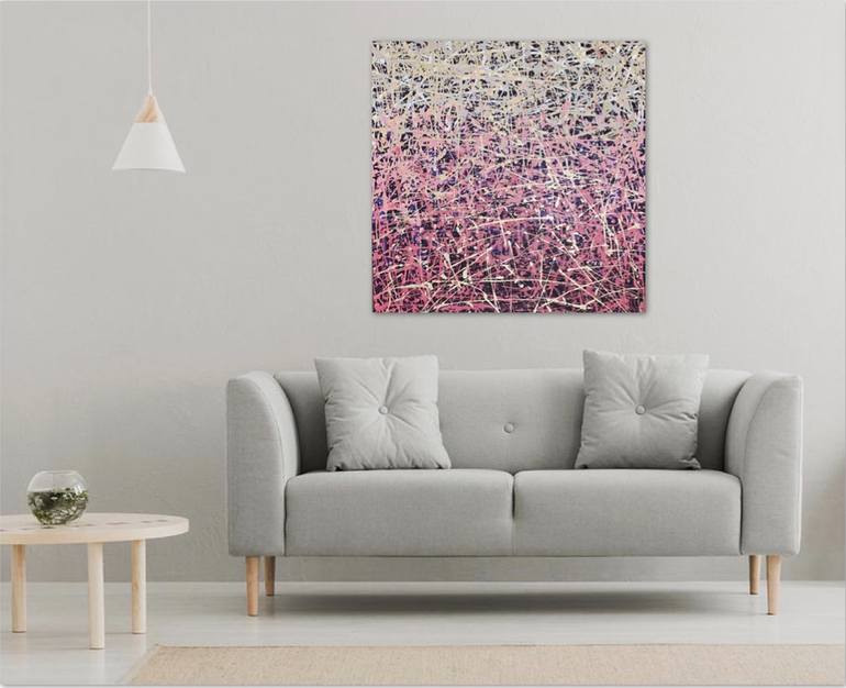 Original Modern Abstract Painting by Evelina Aspromonte