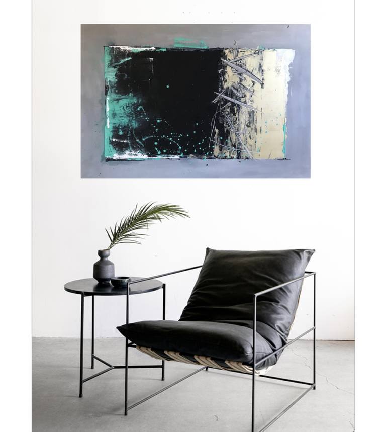 Original Abstract Painting by Evelina Aspromonte