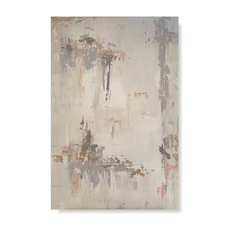 Original Abstract Expressionism Abstract Painting by Evelina Aspromonte