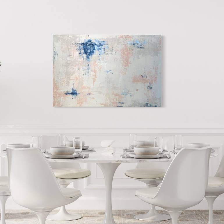 Original Abstract Expressionism Abstract Painting by Evelina Aspromonte